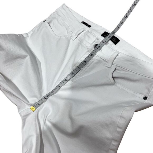 Talbots flawless five pocket jegging white denim size 10 - Picture 14 of 16